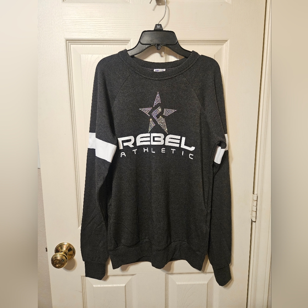 Rebel athletic sweatshirt girls